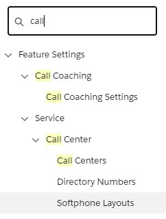 Salesforce Setup gear icon